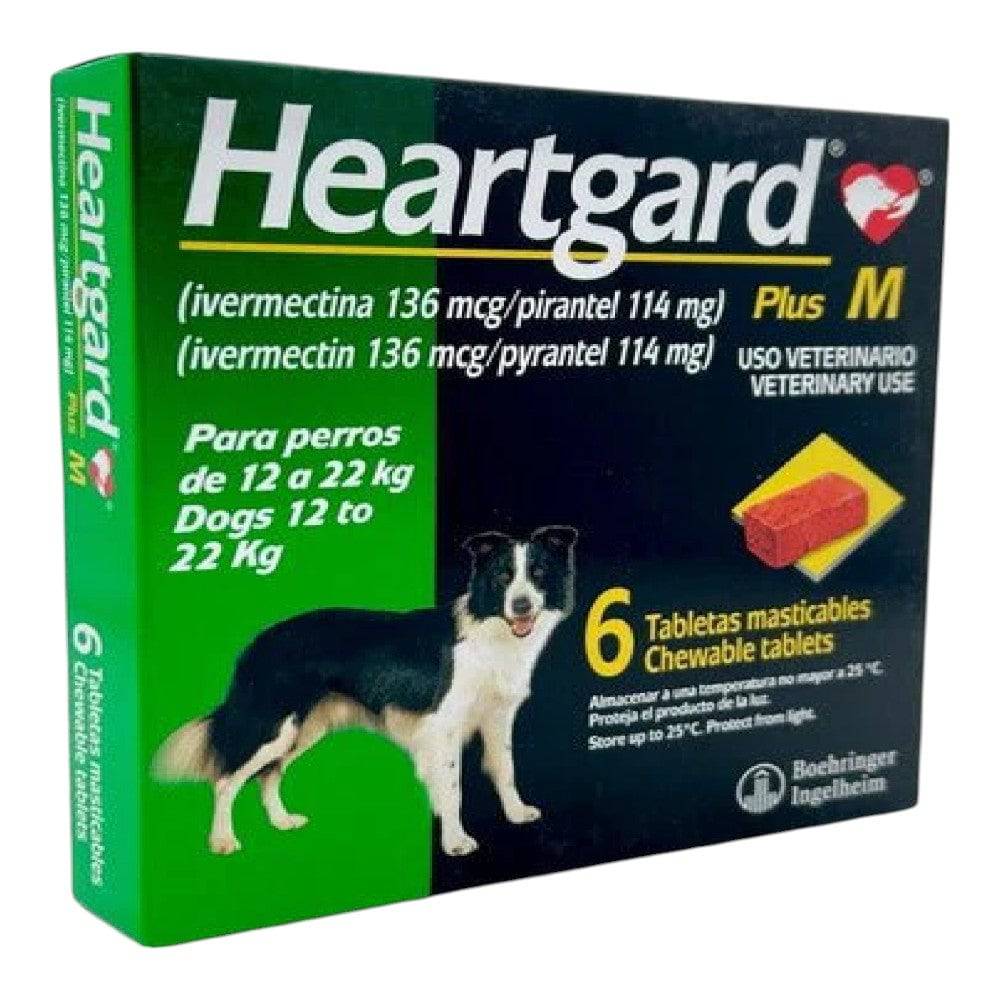 Heartgard plus  M   11 - 22 kg  verde / 6 tab