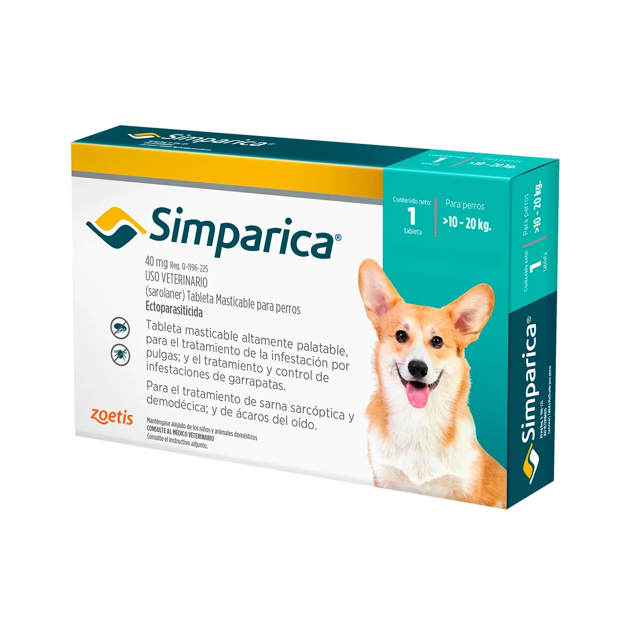 Simparica 40mg 1 comp