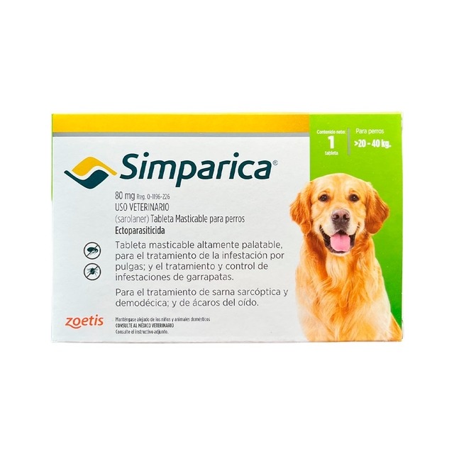 Simparica 80mg 1 comp