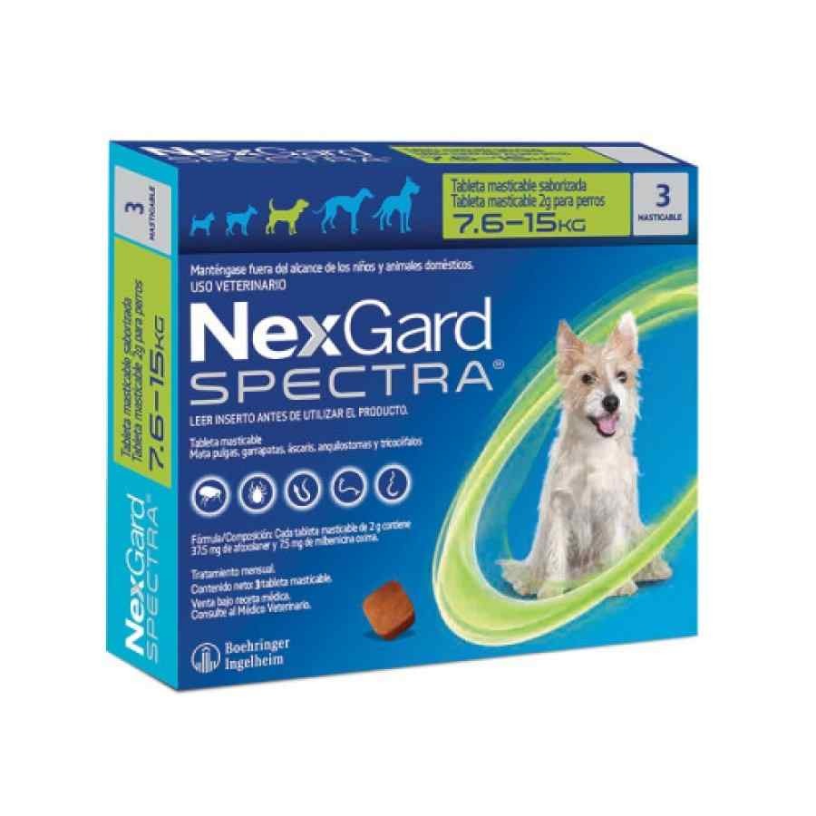 Nexgard Spectra  perro  M  7.6 - 15 kg /3 Tab
