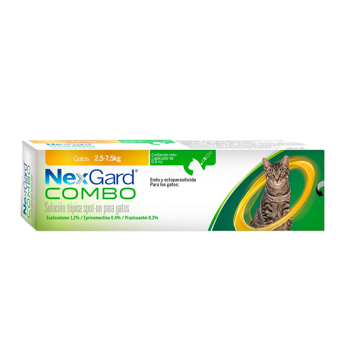 Nexgard  combo gato  L  2.5 - 7.5 kg