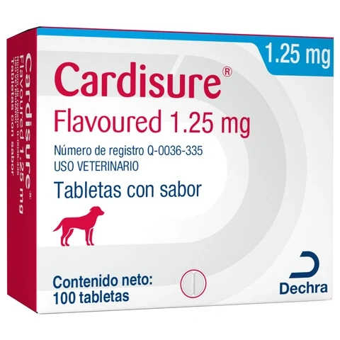 Cardisure 1.25 mg 100 tabletas