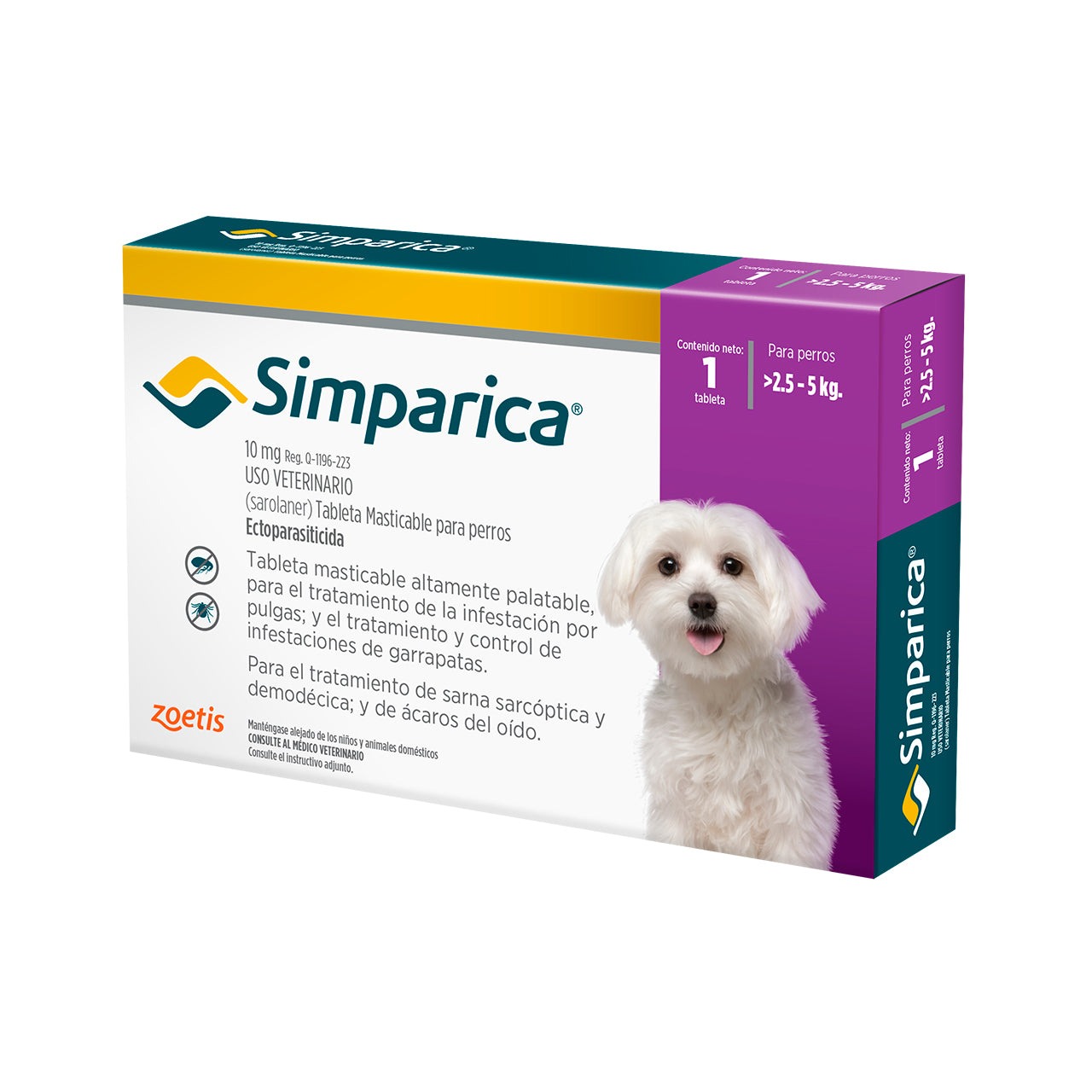 Simparica 10mg  1 tableta